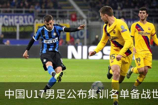 中国U17男足公布集训名单备战世界杯
